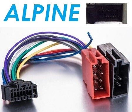 Cavo iso autoradio alpine - cavo,