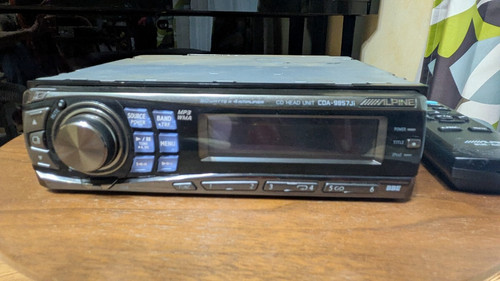 Alpine cda 9857ji 1din - alpine, cda-9857ji