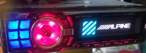 Alpine cda 9886r 50watts - alpine, x