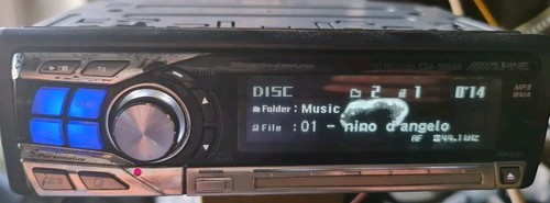 Alpine cda 9855r aux - aux-in, cd